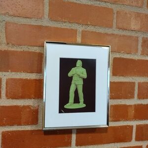 Ted DiBiase Million Dollar Man Retro WWF Wrestling Plastic Army Man Art Print